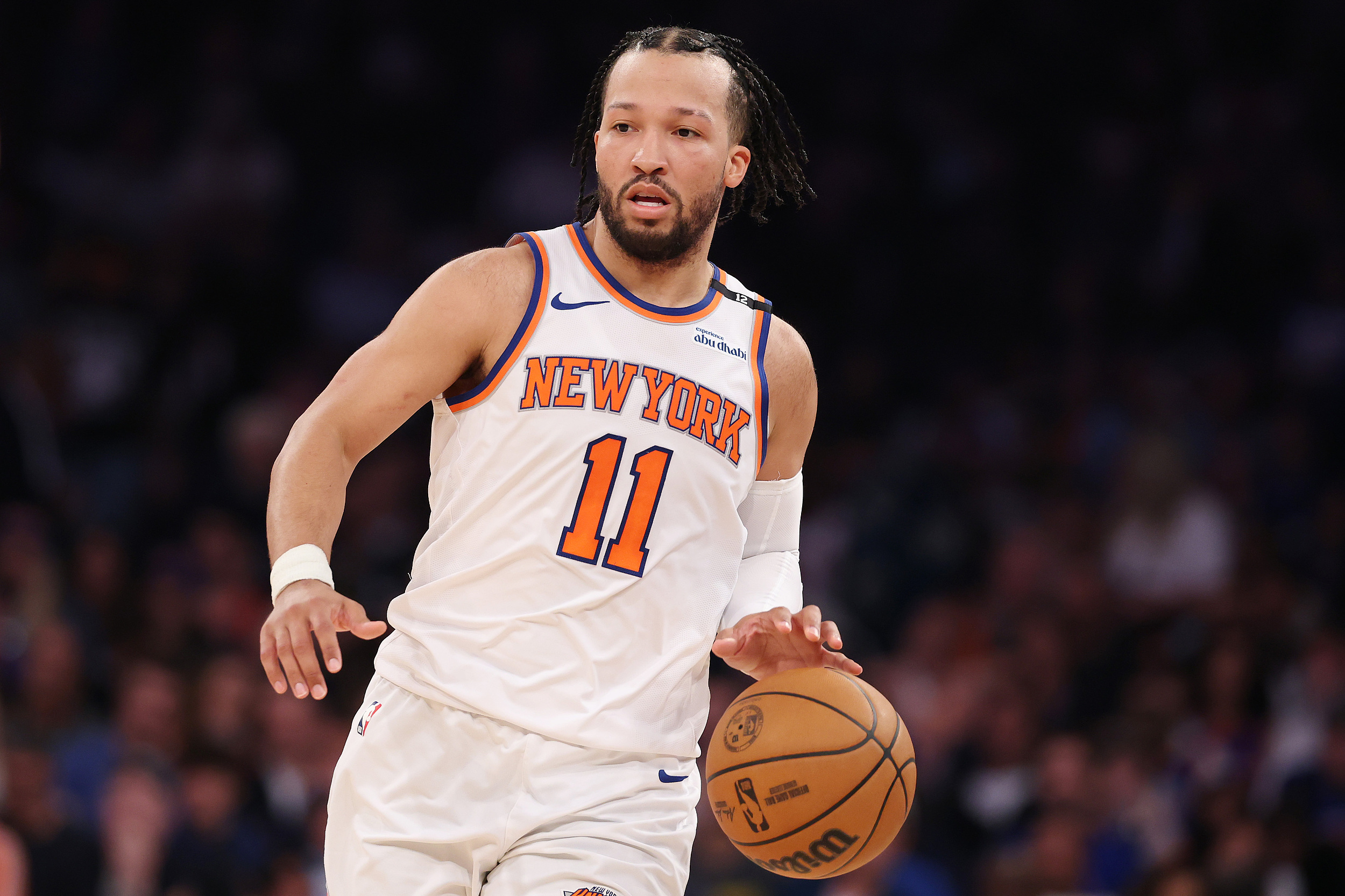 开云登录网址入口-布伦森季后赛第六次砍下30+5+5，超越尤因升至队史第一