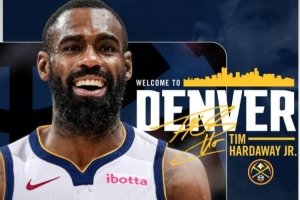 场均11分2.4板1.6助&amp;一年底薪！掘金官宣签下小哈达威