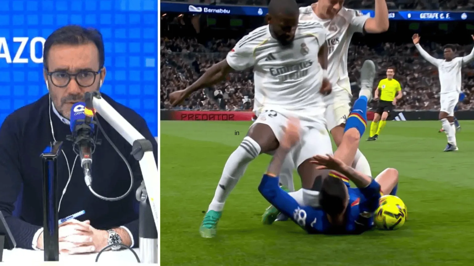 开云网站-科贝主持人：吕迪格的动作是今年最野蛮之一，该被多场禁赛