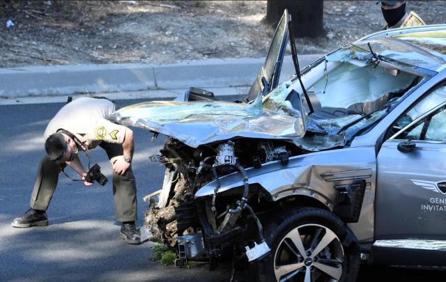 开云登录网址入口-伍兹突发车祸腿部受伤严重 已做手术暂无生命危险